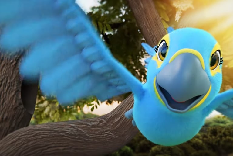 mascote 3D animação 3D
