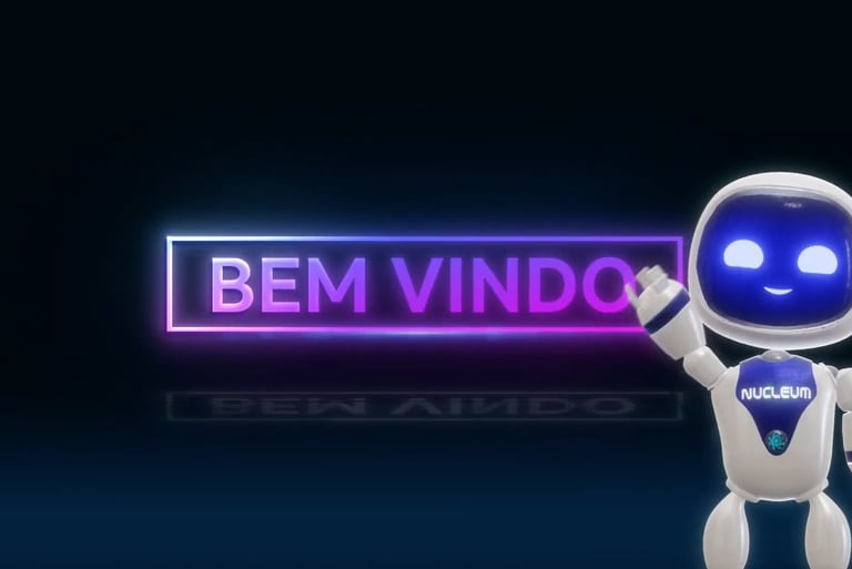 mascote 3D animação 3D