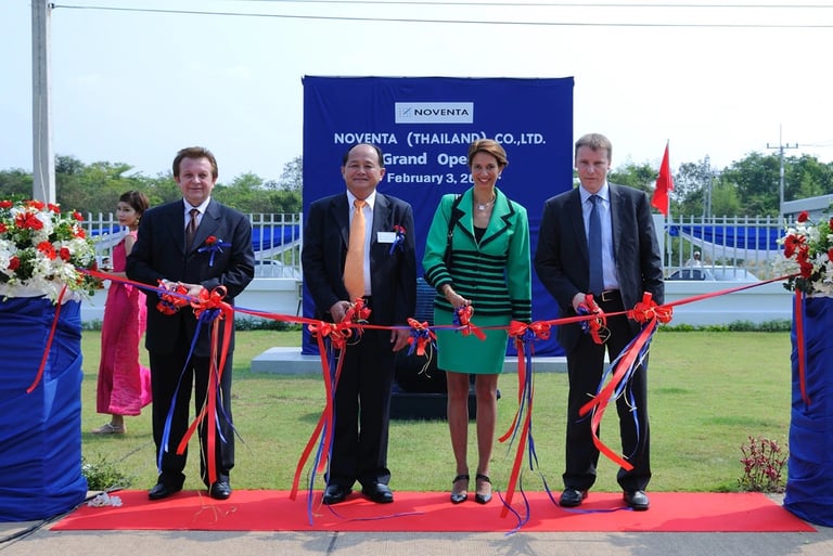 Sanet facilitated Noventa's foreign direct investment in Thailand, ensuring a smooth process