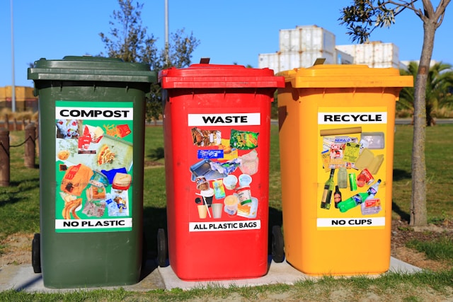 a compost bin