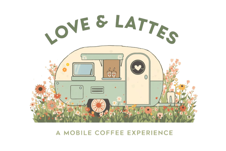 Love & Lattes Mobile vintage coffee trailer serving Northern Colorado