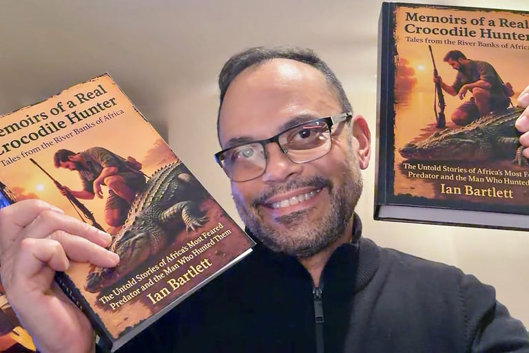 Ian Bartlett, Professional Crocodile Hunter and Author of Memoirs of a Real Crocodile Hunter