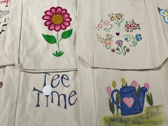 pink flower teatime, pink heart on blue watering can, flowers