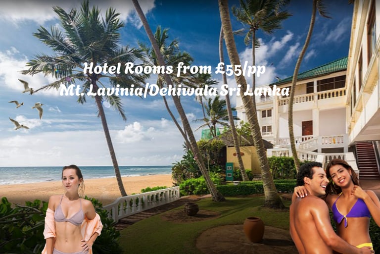 Hotels at Dehiwala/Mt. Lavinia Sri Lanka