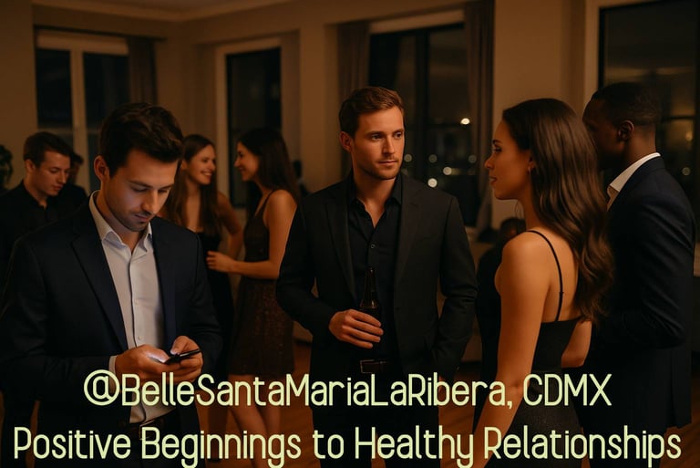 Represents discernment in dating and recognizing positive relationships. belle.com.mx dating. party