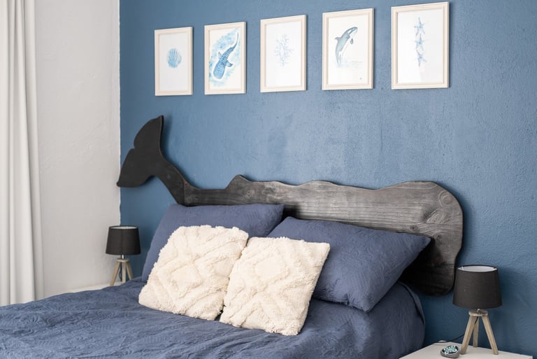 Quinta Sao Roque Whale studio bedroom