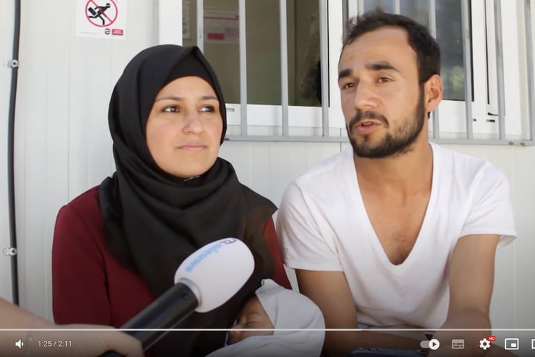 Cameramangreece.co.uk RTL Nieuws in Lesbos Island, Greece. 