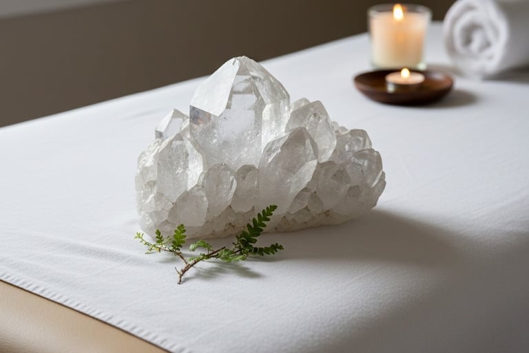 Como Limpiar un Cuarzo Blanco paso a paso Curar Cuarzo Blanco Limpiar cuarzo blanco