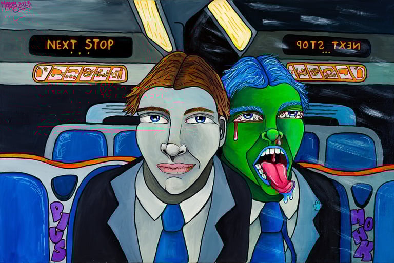 'My Daily Commute' Art work