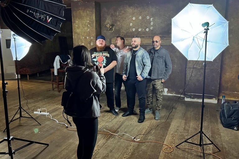 GoodMan Fiske GMF Photo Shoot in ACX1 Studios in Atlantic City NJ