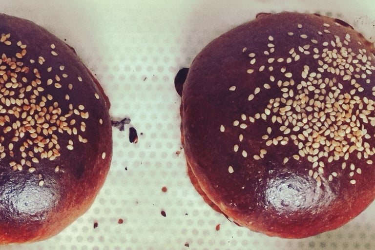 Sourdough Demi-Brioche Buns