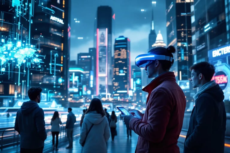 A visual representation of enhancing customer engagement through AI solutions.