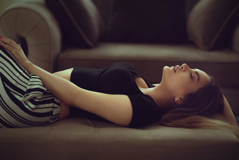 photo boudoir, femme