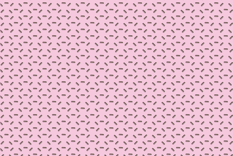 a pink and black background with a pattern of small squares