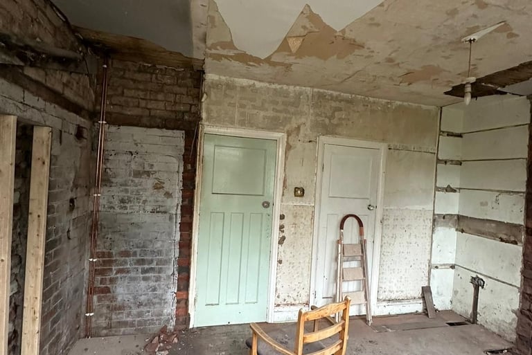 Another view from this same kitchen in Sheffield.