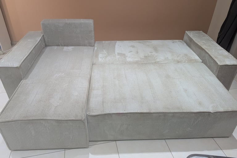 Photo Après Nettoyage Canapé Velours Côtelé