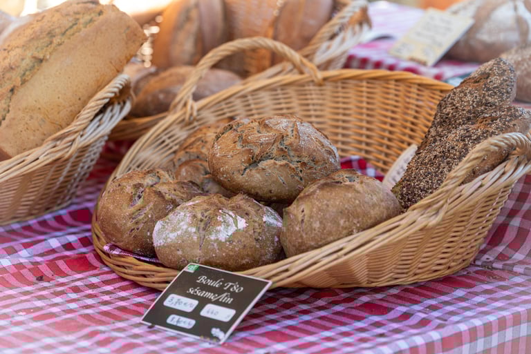 Pain d'un boulanger artisan à Bron