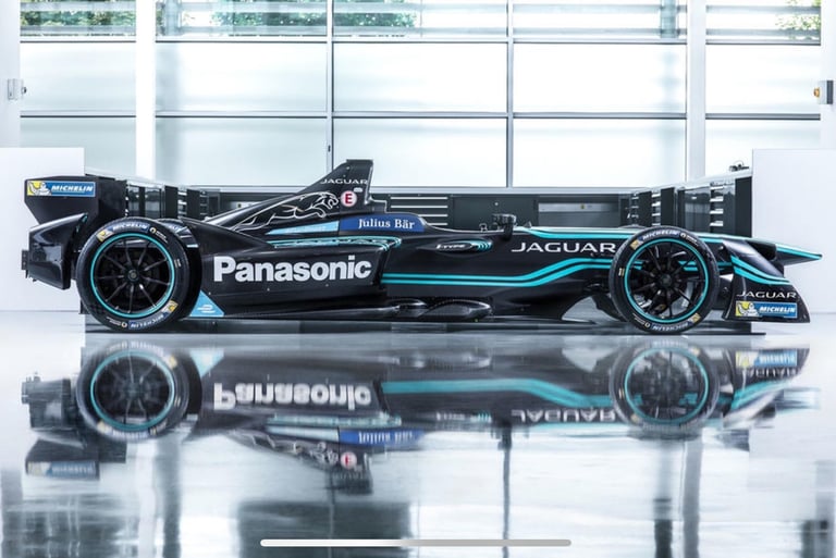 Jaguar Racing 1st Gen Formula E Racing Car