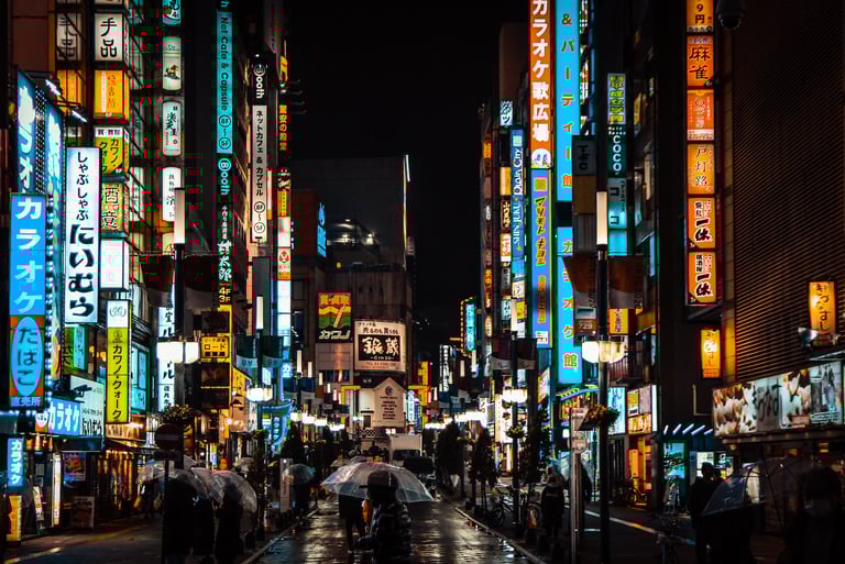 Tokyo using AI travel suggest