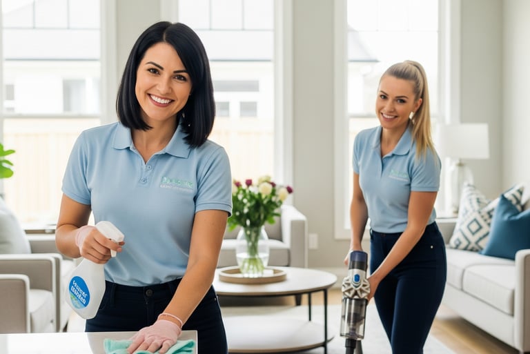 Cleaning people at WNY Home Cleaners
