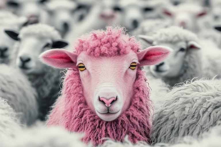 mouton rose
