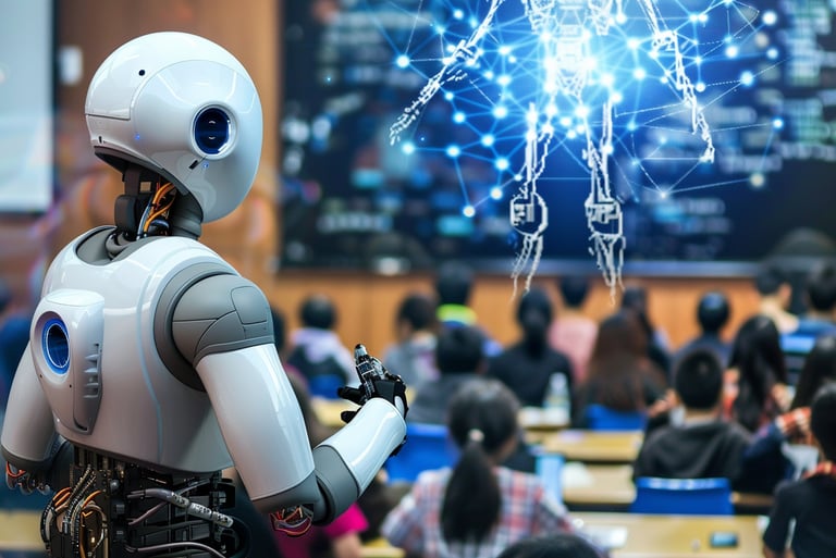 inteligência artificial nas disciplinas aplicadas na aulas