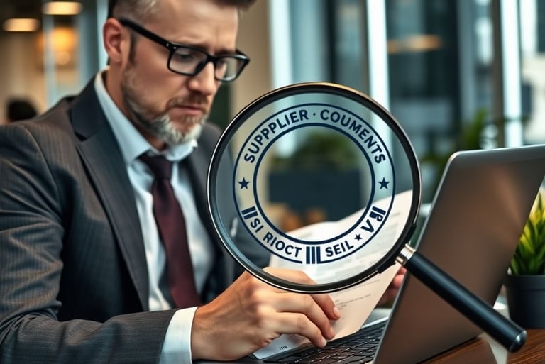 identify trustworthy suppliers