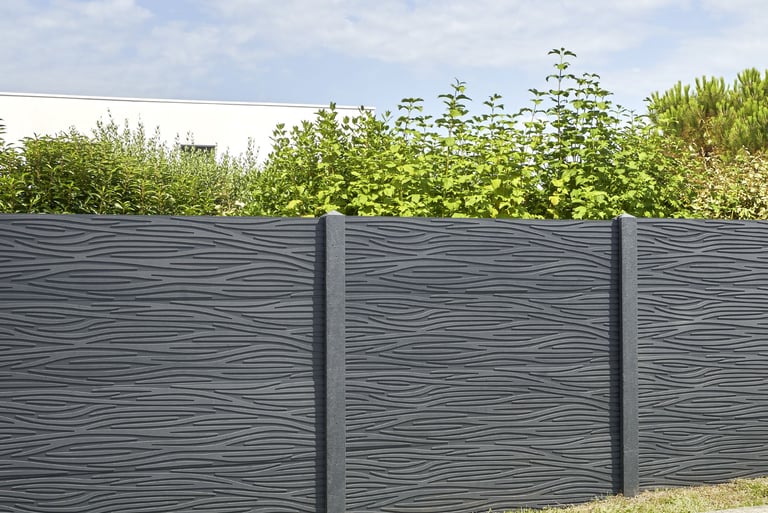 Clôture décorative béton design gamme côte