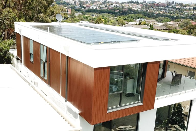 Knotwood aluminium cladding