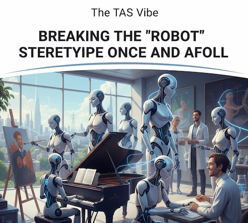 Breaking the “Robot” Stereotype Once and for All