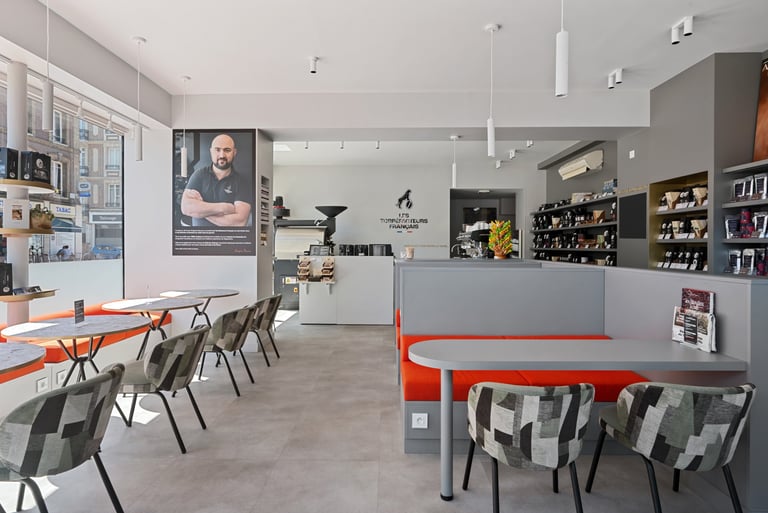 intérieur les torréfacteurs français rouen