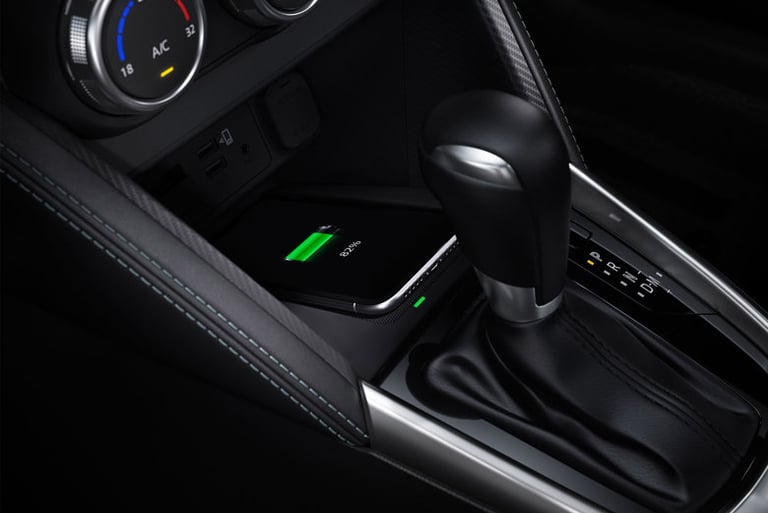 Wireless Charging Mazda 2