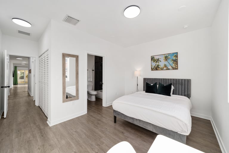 Bedroom The Palms house view