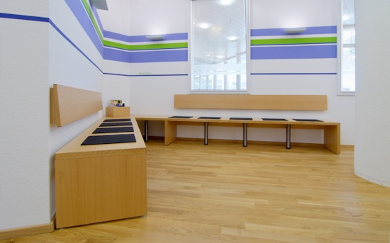 Orthopädische Praxis Dr. Schonert, Wartezimmer