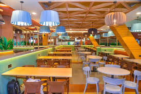 Galactic City Ground Food Court