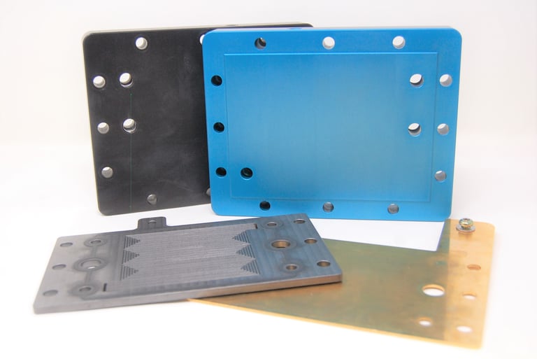 Unassembled hydrogen polymer electrolyte fuel cell stack