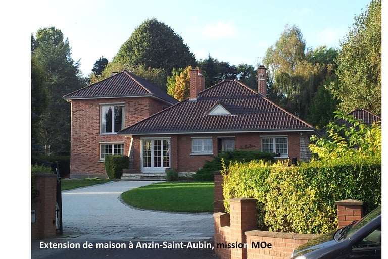 extension de maison à Anzin Saint Aubin