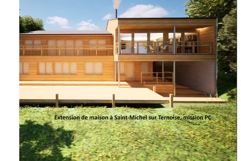 extension d'une maison à Saint-Michel-sur-Ternoise