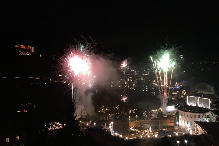 New Years Eve / New Years Day, Lake Bled, Slovenia
