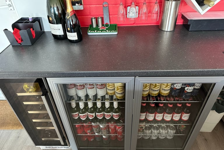 Hospitality beers and wines