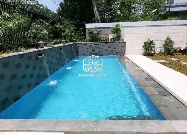 kolam renang minimalis buatan dayanayanapool di cirebon