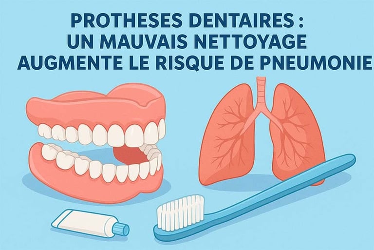 Prothèses dentaires et pneumonie hygiene-precision.com