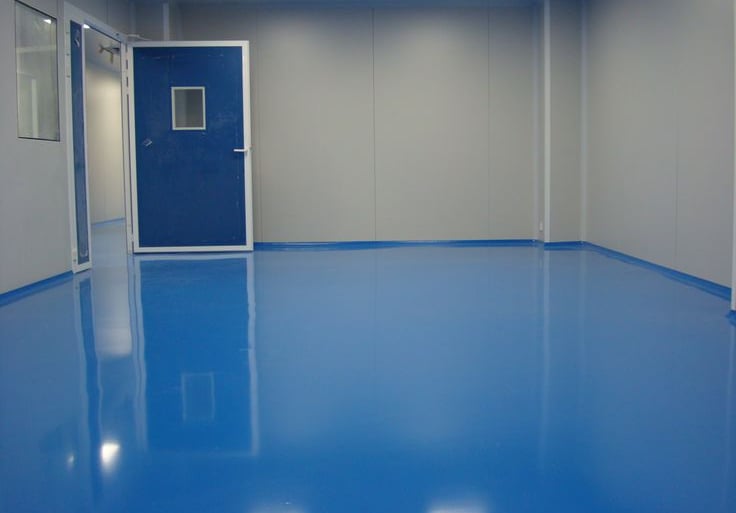 epoxy lantai dapur MBG Garut