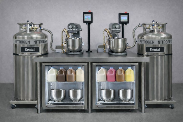 Nitrogen Ice Cream automation