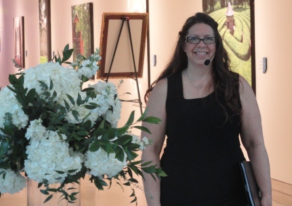 Celebrant Montana Autumn Spencer pre-ceremony