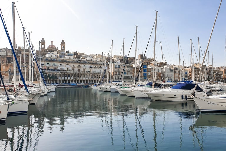 malta valetta the tree cities birgu bormla isla