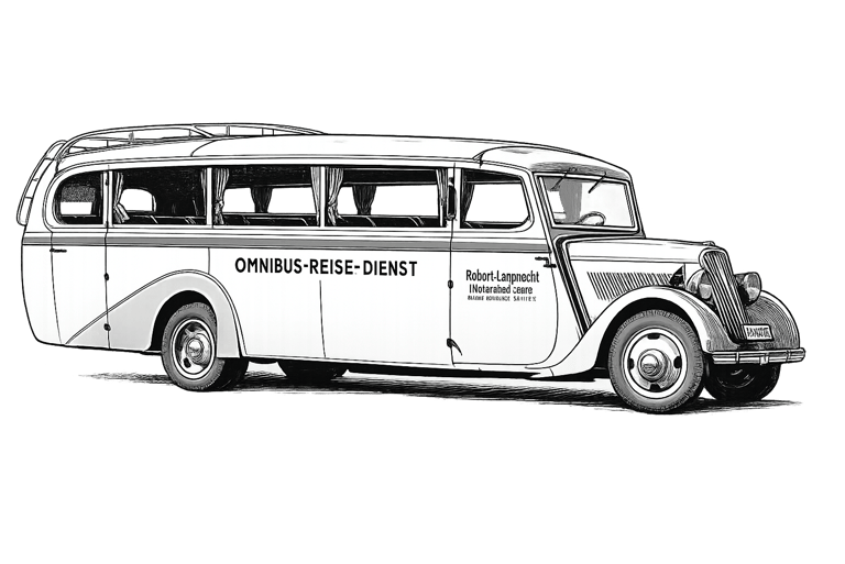 Old German Coach Hanomag