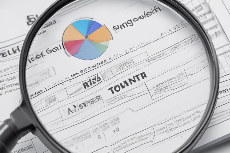 multicolored marketing freestanding letter