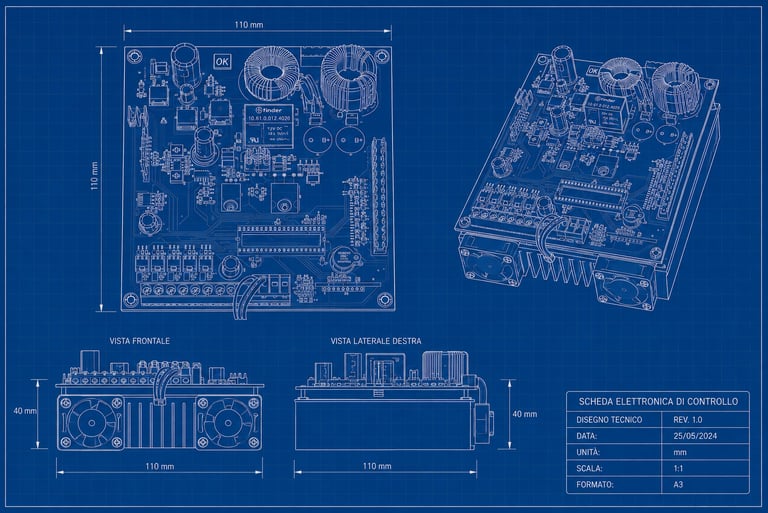 Blueprint tecnico di un sistema elettronico per trattamenti filler e applicazioni dermo-estetiche