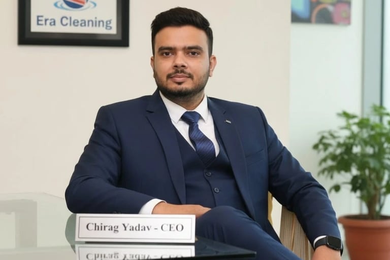 Chirag Yadav CEO The Era Of Cleaning